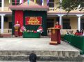 Cô giáo Cao Thị Thái Thanh - Phó Hiệu trưởng ôn lại truyền thống ngày 20-11